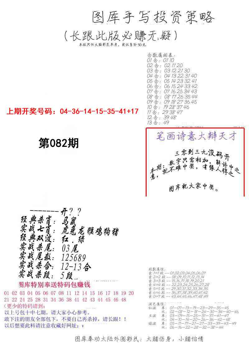 082期手写投资策略[图]